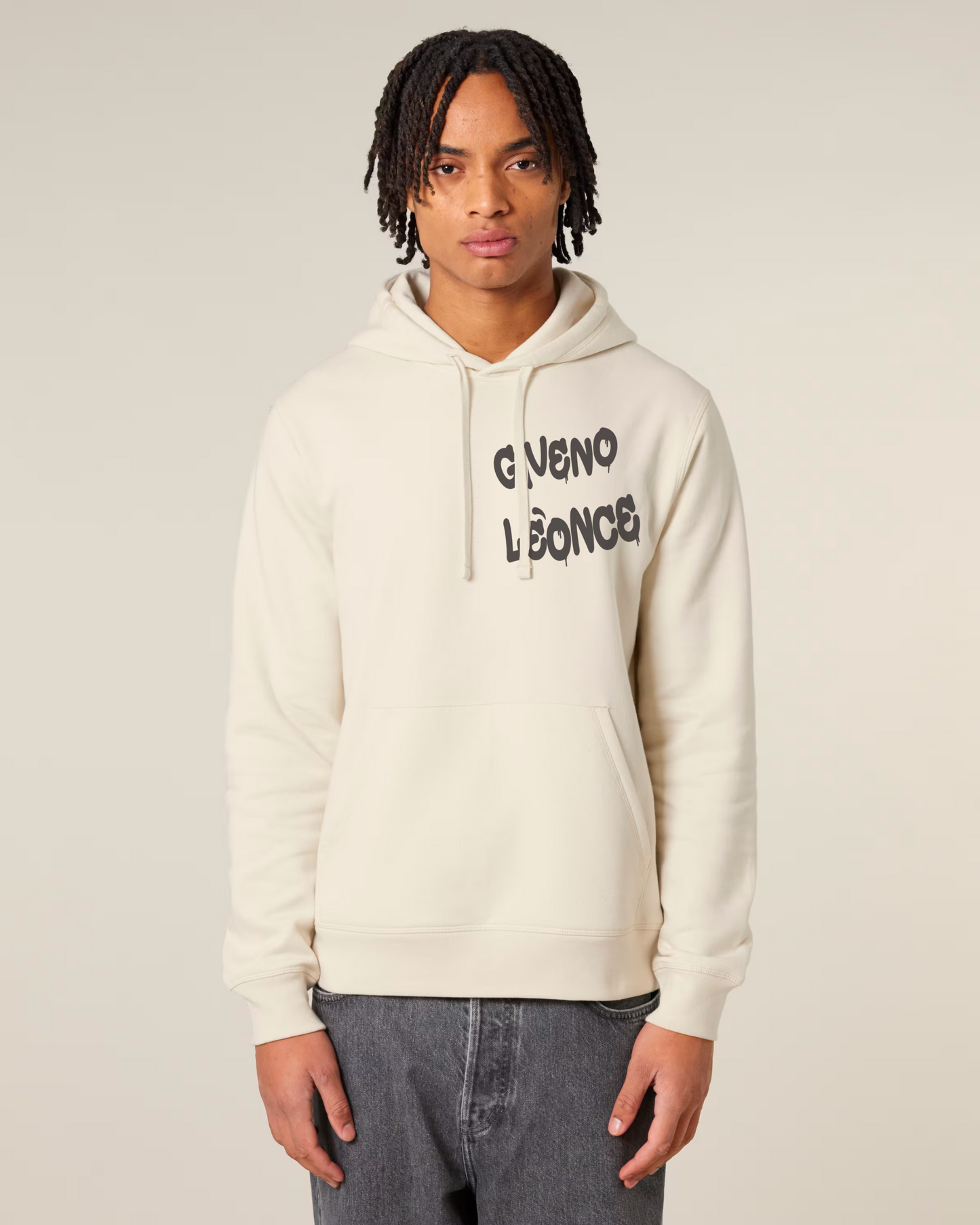 Giveno Cream White Hoodie