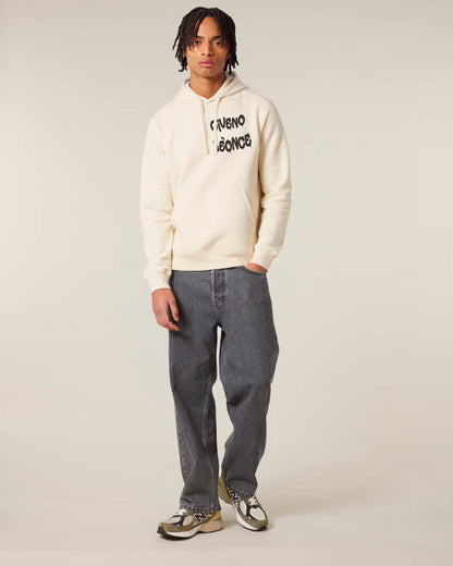 Giveno Cream White Hoodie